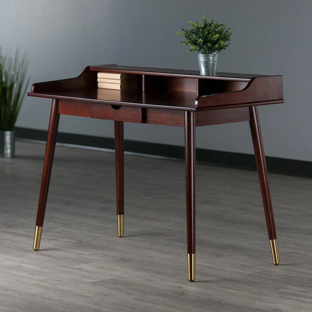 Sonja Writing Desk Walnut