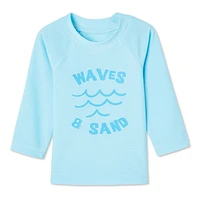 George Baby Boys' Long Sleeve Rash Guard, Sizes 3-24 months