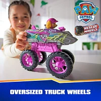 PAW Patrol: Rescue Wheels Skye’s Jet, Toy Truck with Transformation into Jet-Mode and Collectible Action Figure, Kids Toys for Boys & Girls Ages 3+, Skye’s Jet