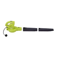 Sun Joe SBJ597E All Purpose Electric Blower, 155 MPH, 6 Amp (Green)