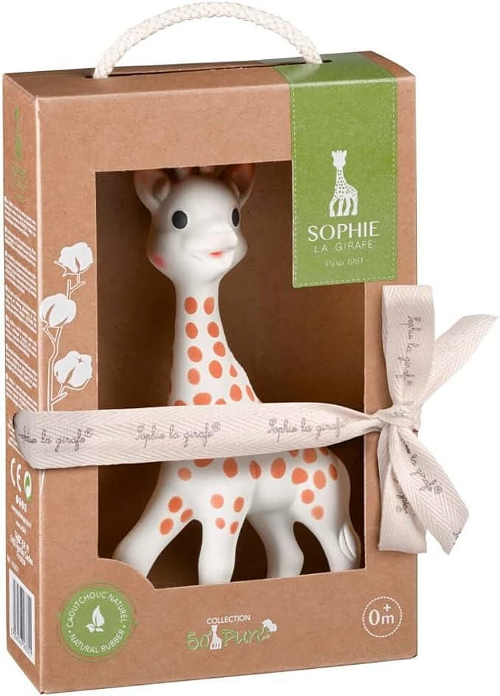 So'Pure: Sophie La Girafe - 100% Natural Rubber - Teether Toy - from Newborn