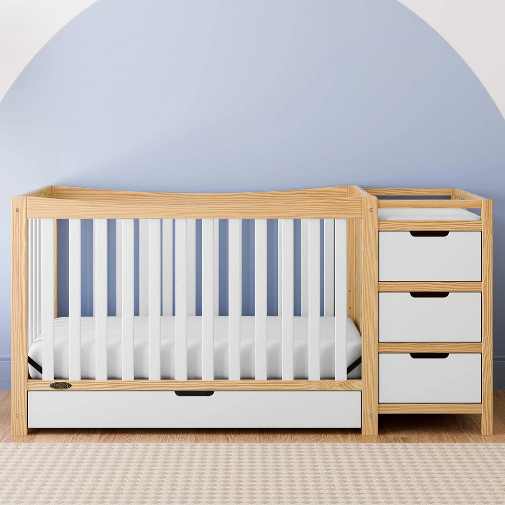 Graco Remi 4-in-1 Convertible Crib and Changer