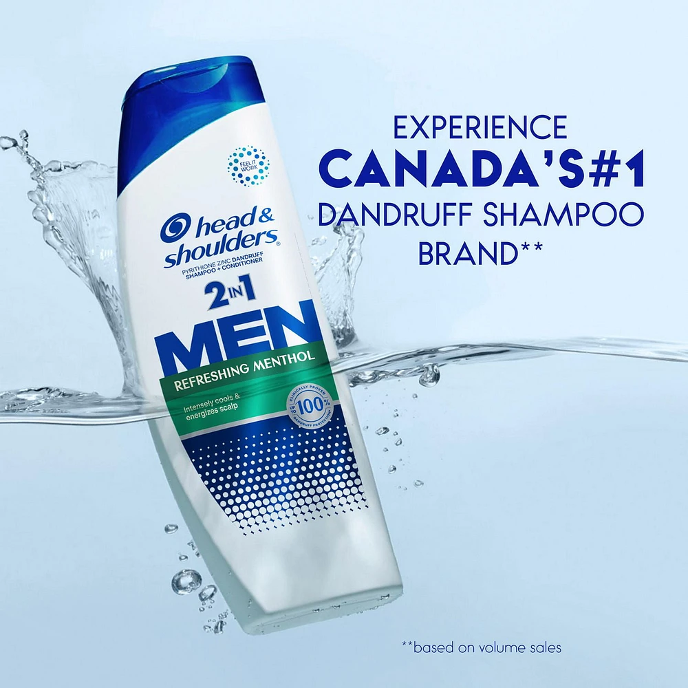 Head & Shoulders Refreshing Menthol 2-in-1 Shampoo + Conditioner