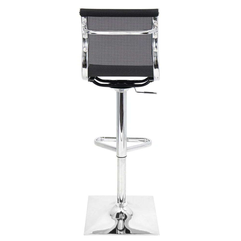 LumiSource Mirage Contemporary Barstool