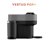 Nespresso Vertuo Pop+ Coffee Machine by Breville, Dark Grey, Small machine. Big Taste.