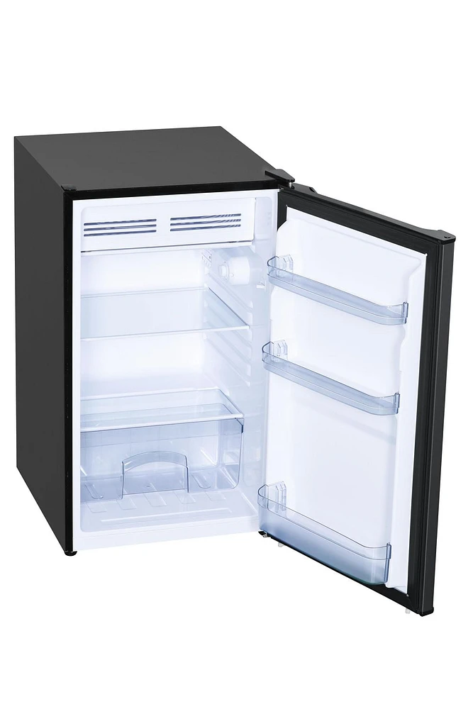 Danby Diplomat 4.4 Cubic Foot  Mini Fridge - Stainless Look With Chiller Section