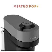 Nespresso Vertuo Pop+ Coffee Machine by Breville, Dark Grey, Small machine. Big Taste.