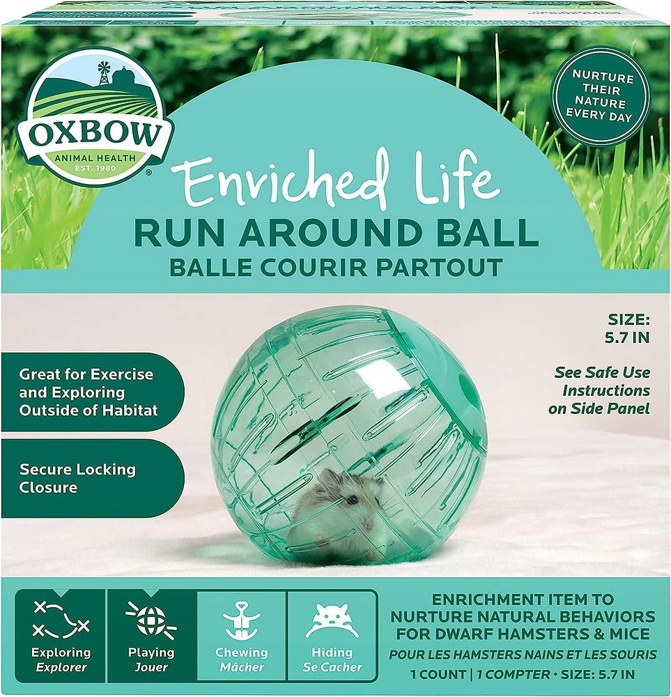 Oxbow Enriched Life Run Around Ball