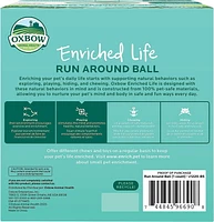 Oxbow Enriched Life Run Around Ball