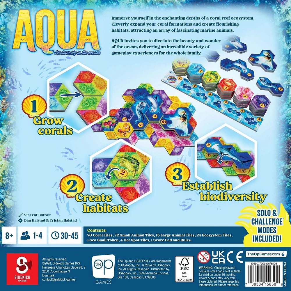 USAopoly AQUA Board Game