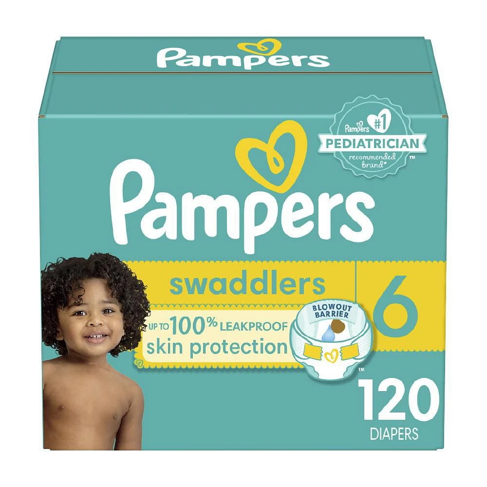 Pampers Swaddlers Active Baby Diaper, Ultra Value Pack, 192CT