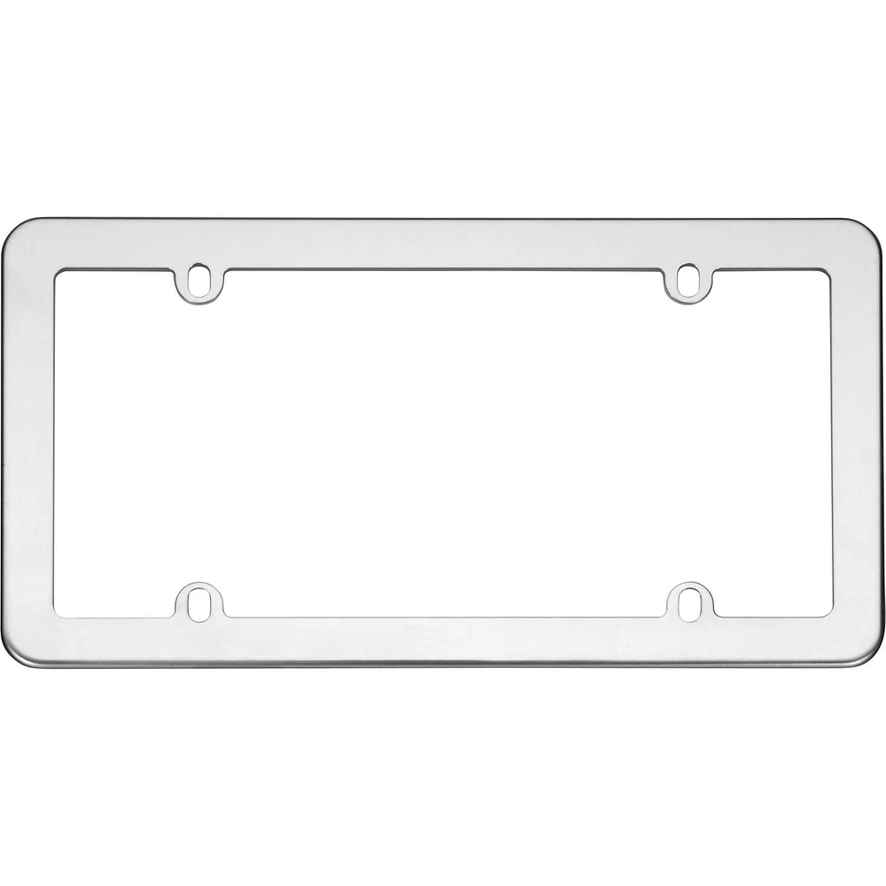 Cruiser Accessories Stainless Steel License Plate Frame, Fits 32x17cm License Plate