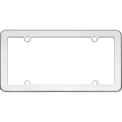 Cruiser Accessories Stainless Steel License Plate Frame, Fits 32x17cm License Plate