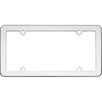 Cruiser Accessories Stainless Steel License Plate Frame, Fits 32x17cm License Plate