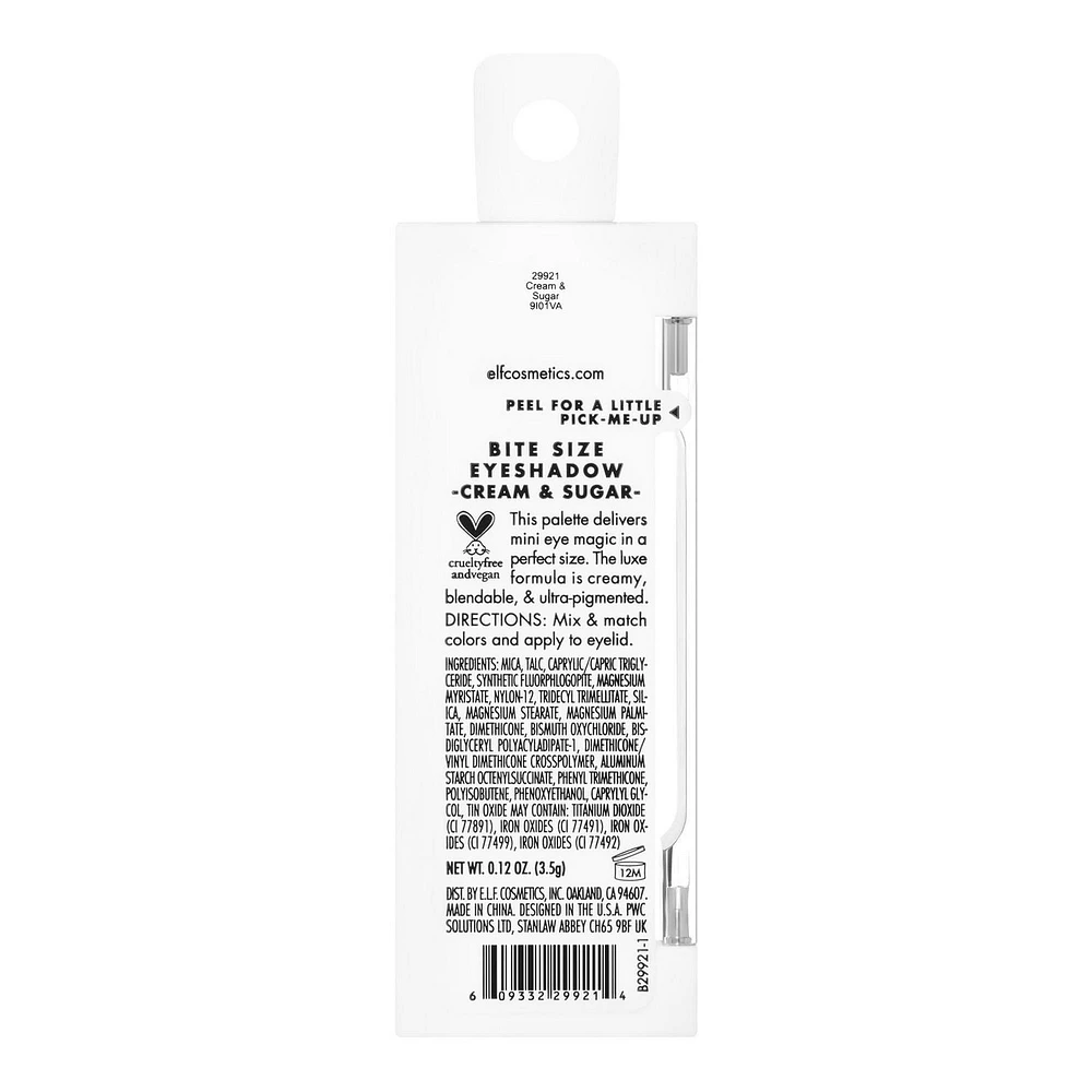 e.l.f. cosmetics Ombre à paupières Petite bouchée Ombre à paupières, 3.5g