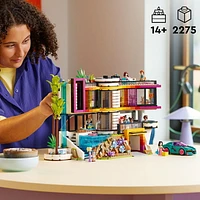 LEGO Friends Andrea's Modern Mansion Doll House - 4 Story Toy House Building Toy Set for Kids, Girls and Boys, Ages 14+ - Includes 11 Characters - Gift Idea for Birthdays & Holidays - 42639