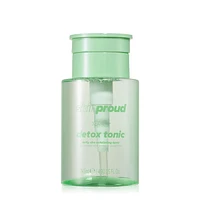 Skin Proud - Detox Tonic - Daily Exfoliating Tonic with 5% lactic acid & glycolic acid, 100% Vegan (145ml), Daily Exfoliating Tonic