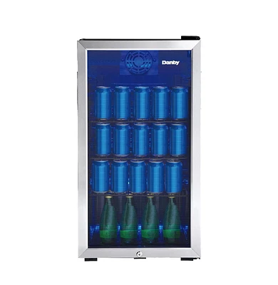 Danby 3.1 Cubic Foot - 117 Can Freestanding Beverage  Refrigerator / Mini Refrigerator For Bar