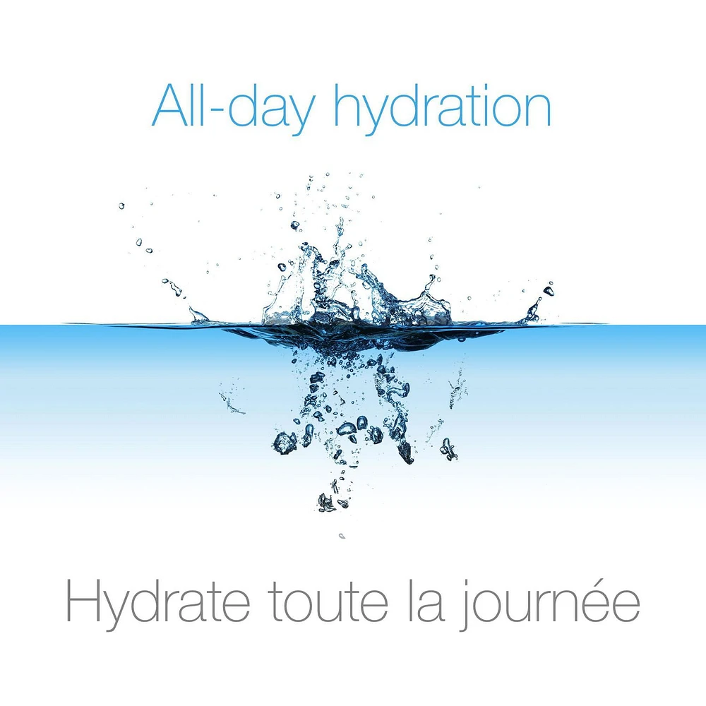 Gel-crème Neutrogena Hydro Boost avec FPS 25 à large spectre contre les rayons UVA et UVB, crème hydratante à base d’acide hyaluronique et d’antioxydant sans huile, non comédogène 47 ml