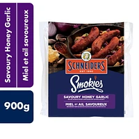 Schneiders Smokies Honey Garlic Smoked Sausage, 9 Sausages, 900 g