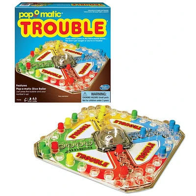 Jeu de "Trouble" (Seulement en Anglais)