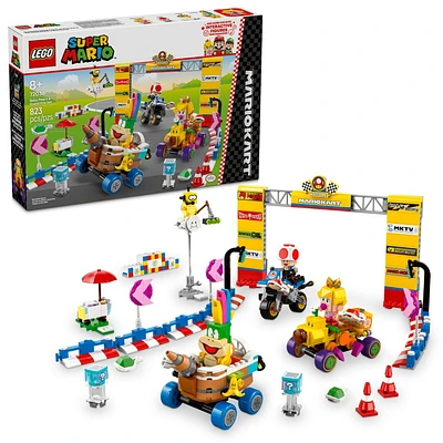 LEGO Super Mario: Mario Kart Baby Peach & Grand Prix Set Home Circuit - Nintendo Toy Building Set for Kids, Girls and Boys, Ages 8+ - Collectible Mario Kart Toy - Gift Idea for Birthdays - 72036