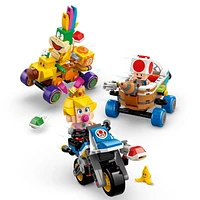 LEGO Super Mario: Mario Kart Baby Peach & Grand Prix Set Home Circuit - Nintendo Toy Building Set for Kids, Girls and Boys, Ages 8+ - Collectible Mario Kart Toy - Gift Idea for Birthdays - 72036