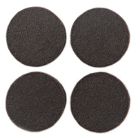 Scotch® Round Felt Pads, SP821-NA, brown, 1 in (2.54 cm), 16 per pack