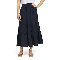 CHAPS MIDI SKIRT