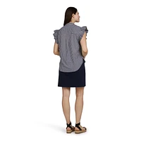 CHAPS RUFFLE SHIRT