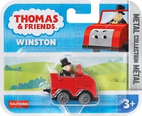 Thomas & Friends Winston Diecast Metal Push-Along Toy Rail Vehicle for Preschool Kids