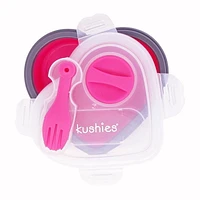 KU Silibox Silicone Container - Girl