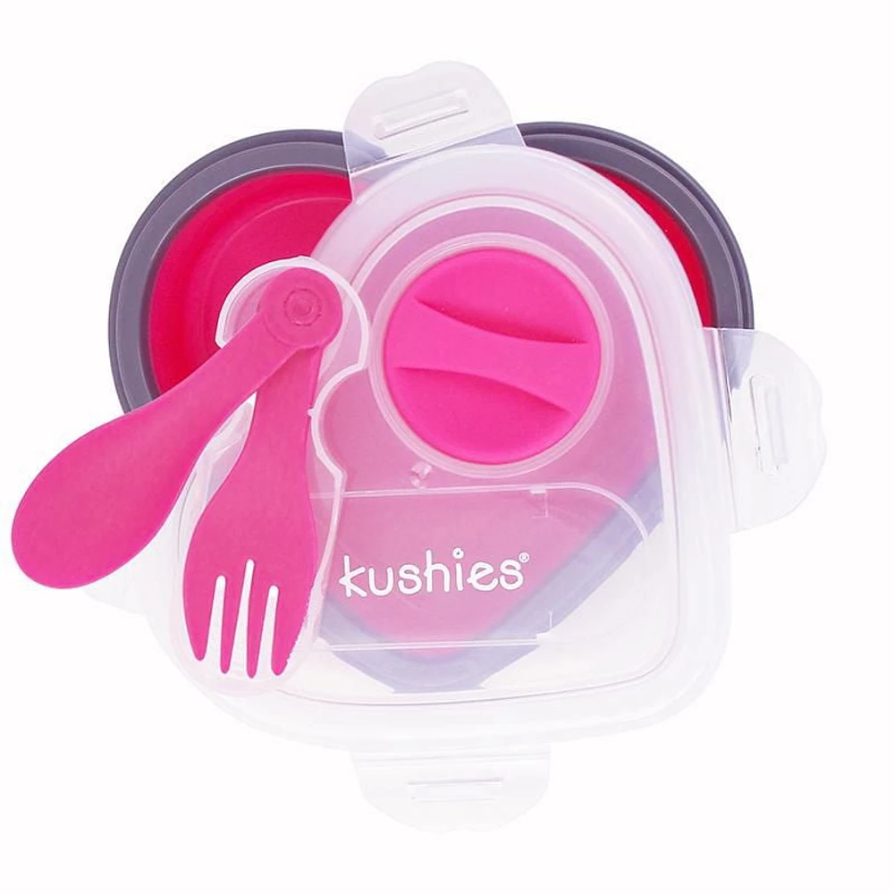 KU Silibox Silicone Container - Girl