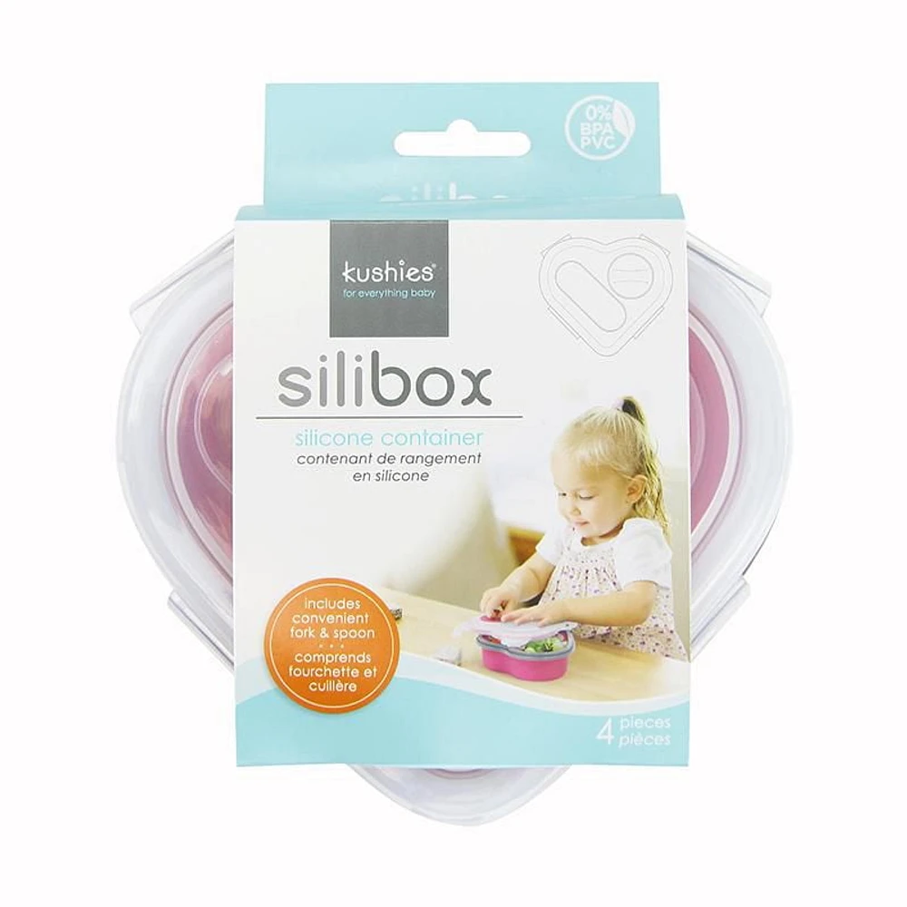 KU Silibox Silicone Container - Girl