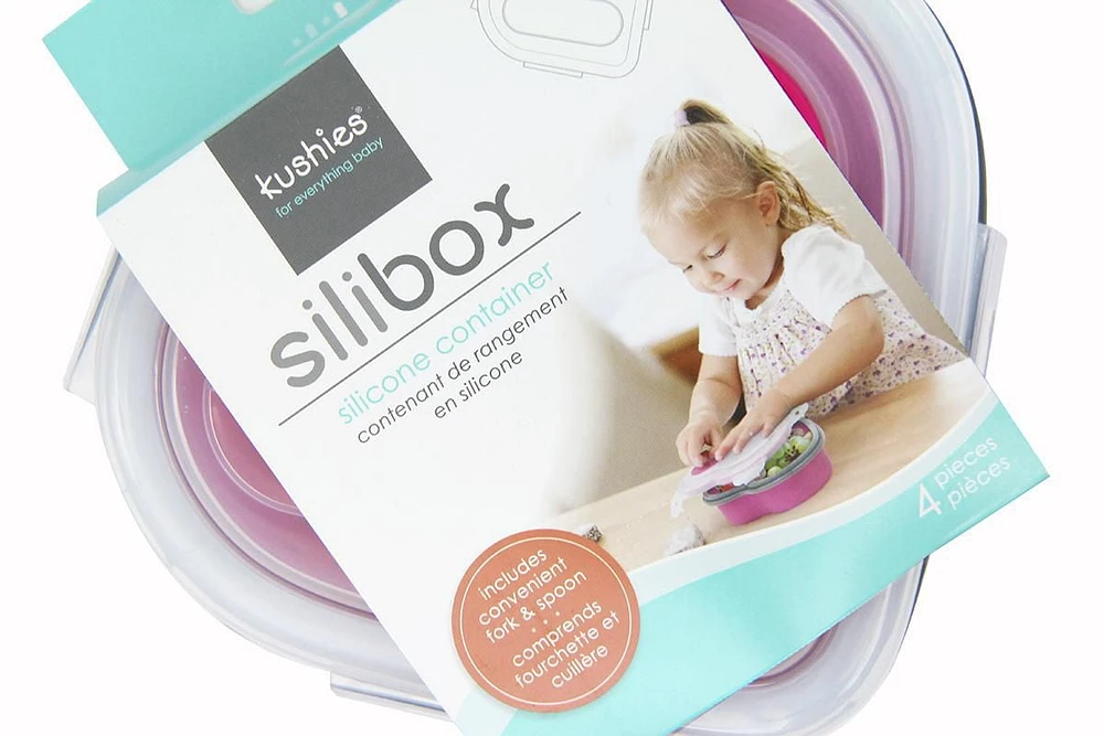 KU Silibox Silicone Container - Girl