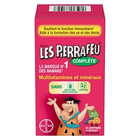 Comprimés multivitamines complètes à croquer Les Pierrafeu 80 comprimés à croquer