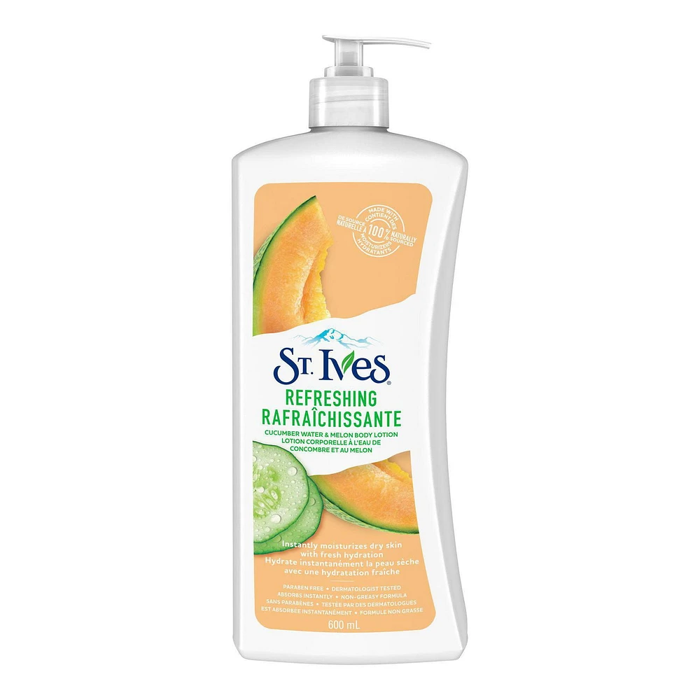 St Ives Cucumber Water & Melon Body Lotion, 600 ml Body Lotion