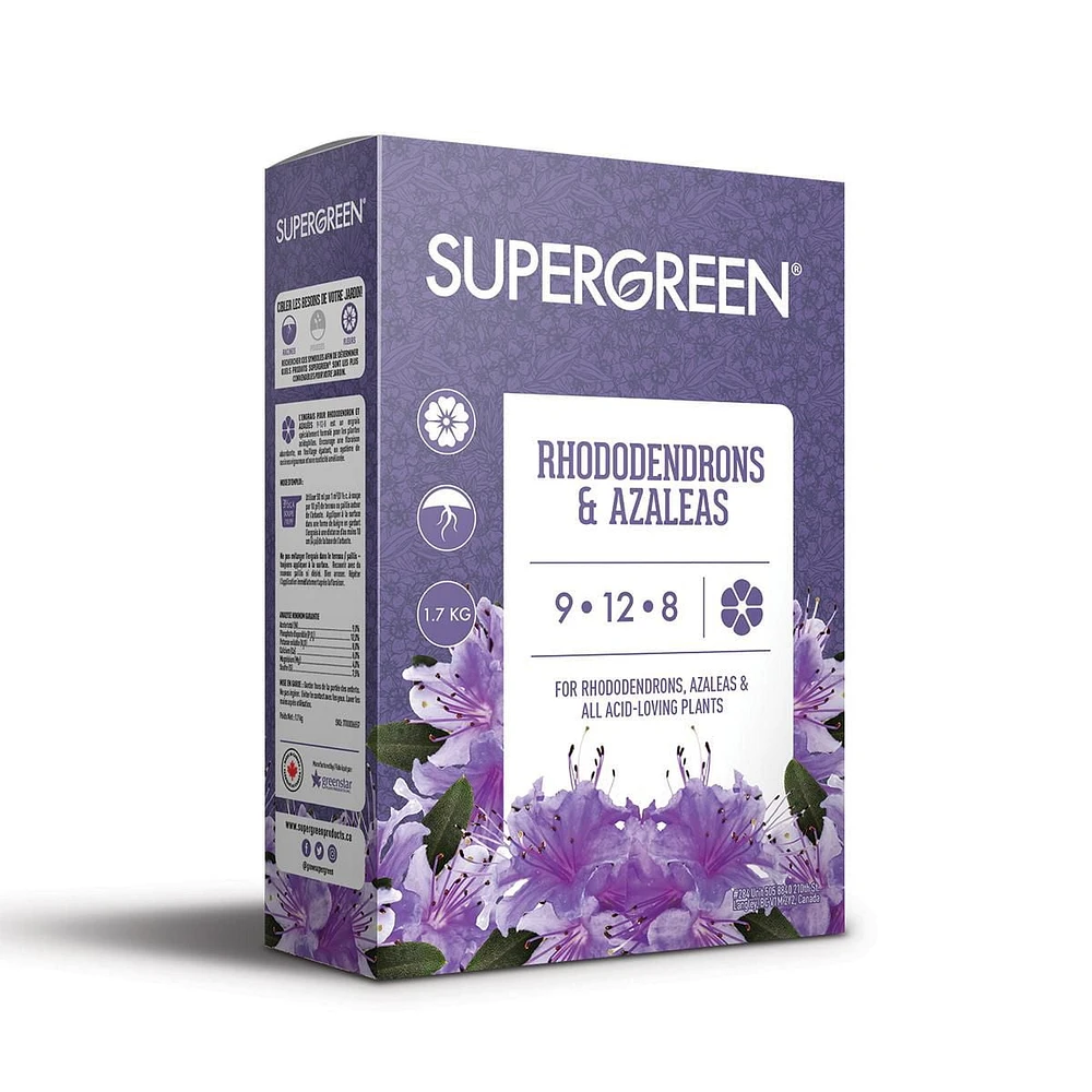 Supergreen Rhodo & Azalea 1.7kg, Supergreen Rhodo & Azalea Fertilizer 1.7kg Fertilizer