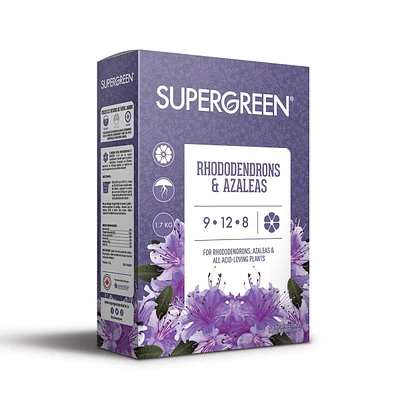 Supergreen Rhodo & Azalea 1.7kg, Supergreen Rhodo & Azalea Fertilizer 1.7kg Fertilizer