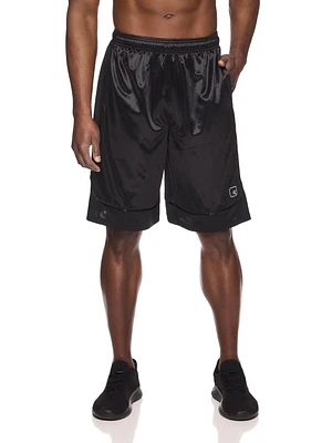 AND1 Men's All Courts Premium Solid Basketball Shorts