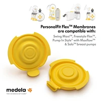 Pièces pour tire-lait Medela | Membranes PersonalFit Flex, Emballage de 2