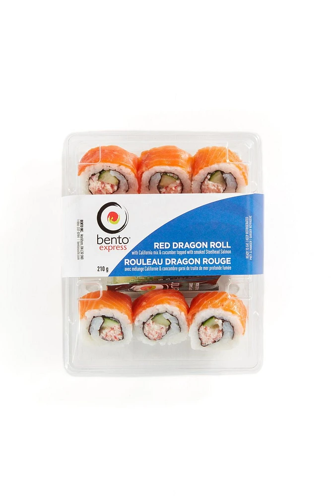 Bento Express Red Dragon Roll, Bento Express