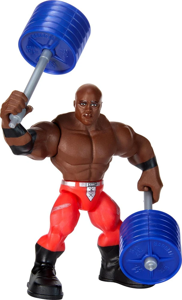 WWE Action Figure Knuckle Crunchers Bobby Lashley with Battle Accessory