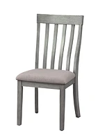 Topline Home Furnishing Side Chairs Grey 