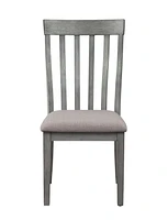 Topline Home Furnishing Side Chairs Grey 