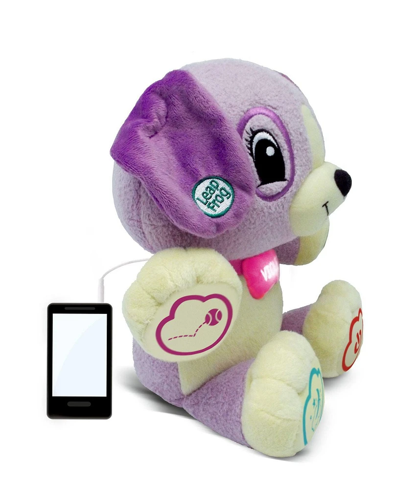 LeapFrog My Pal Violet, infant plush toy with personalization, music and lullabies, learning content for baby to toddler