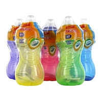 Nûby™ No-Spill™ Easy Grip™ Base Toddler Plastic Cup with Soft Flex™ Silicone Spout