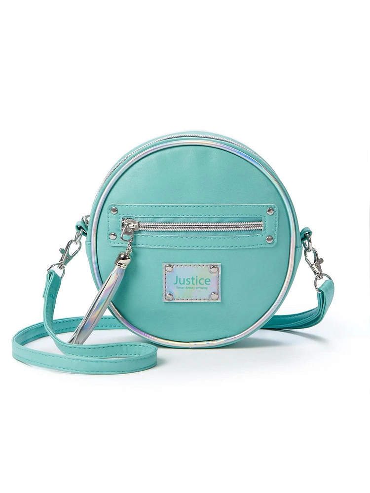 JUSTICE CIRCLE CROSSBODY BAG