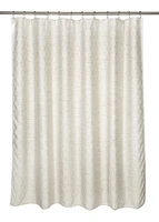 MODA AT HOME EVEREST TAUPE SHOWER CURTAIN