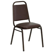 HERCULES Series Trapezoidal Back Stacking Banquet Chair in Vinyl